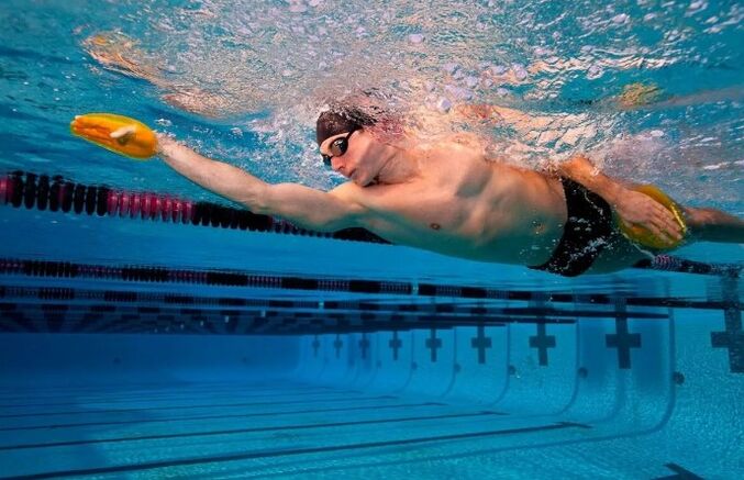 Ich schwimmen