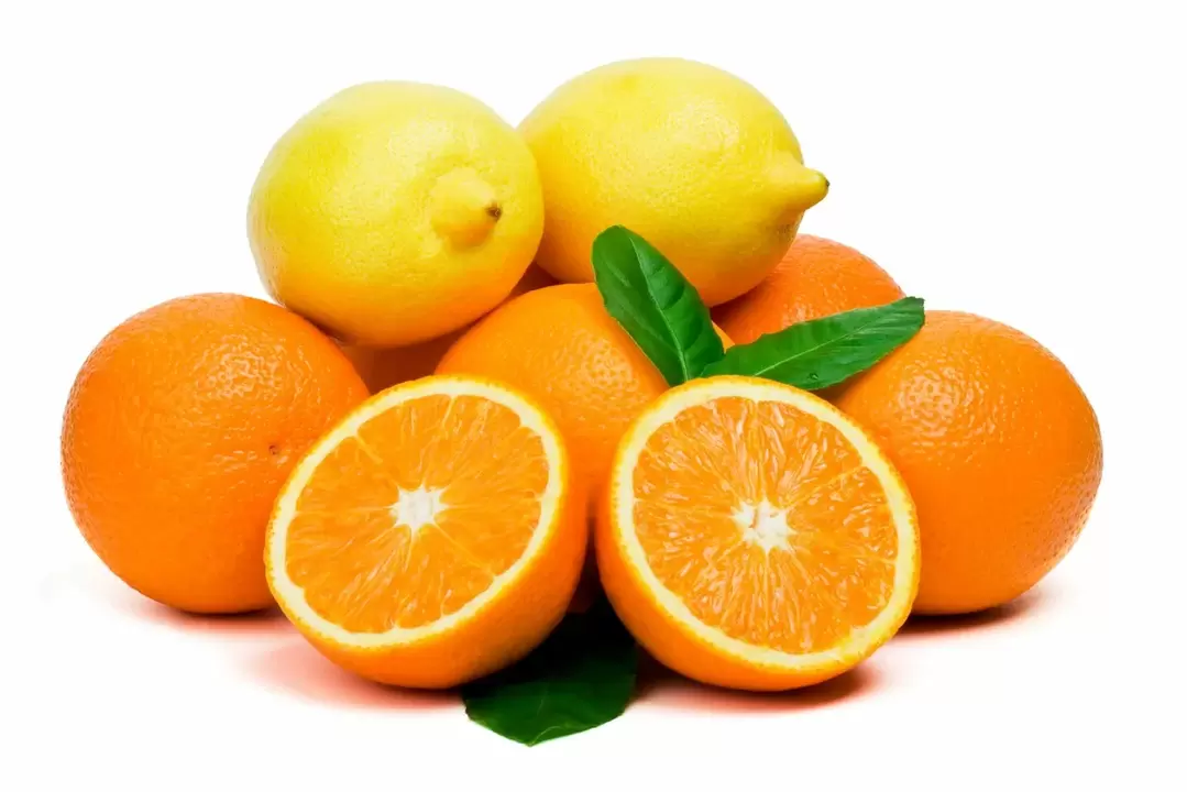 Zitrone und Orange für Kraft